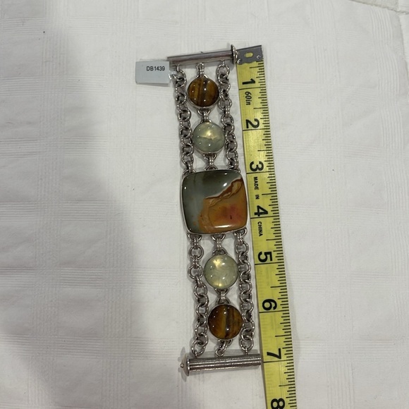 Echo of the Dreamer Sterling and Stone Bracelet - Picture 11 of 11